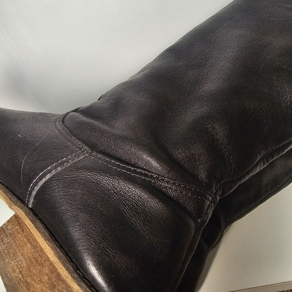Knee High Boots Leather 8 - Picture 10 of 16